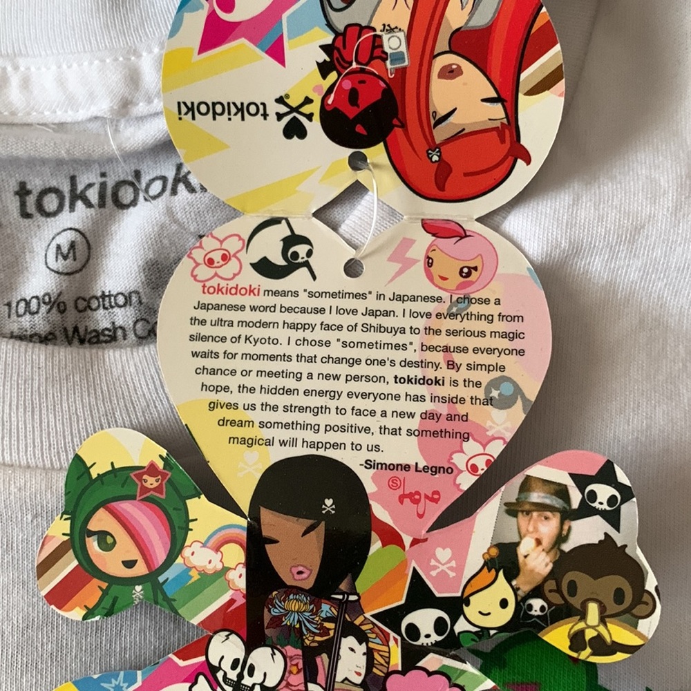 Tokidoki Cactus Sandy Family Tree tee shirt - Picture 5 of 6